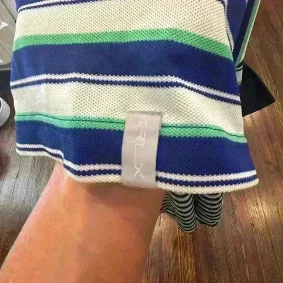 Ralph Lauren RLX Men’s Golf Polo Size Medium - Picture 5 of 7